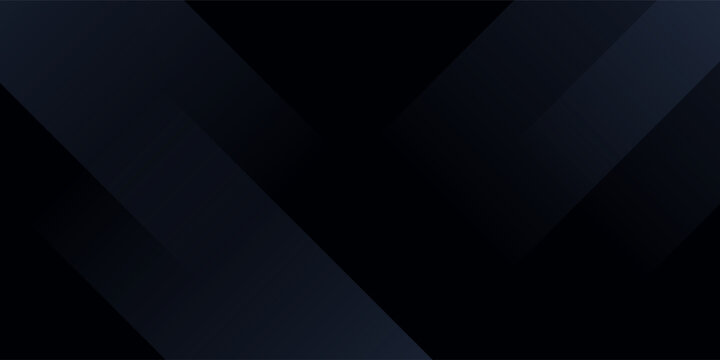 Modern black dark blue white abstract background. Minimal. Color gradient. Web banner. Geometric shape. 3d effect. Lines stripes triangles. Design. Futuristic. Metal metallic effect. Luxury. Premium.
