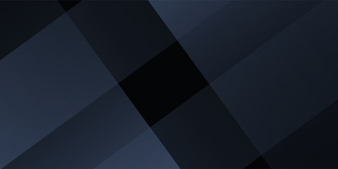 Obraz premium Modern black dark blue white abstract background. Minimal. Color gradient. Web banner. Geometric shape. 3d effect. Lines stripes triangles. Design. Futuristic. Metal metallic effect. Luxury. Simple.