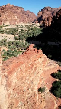 Disah Valley in Saudi Arabia 