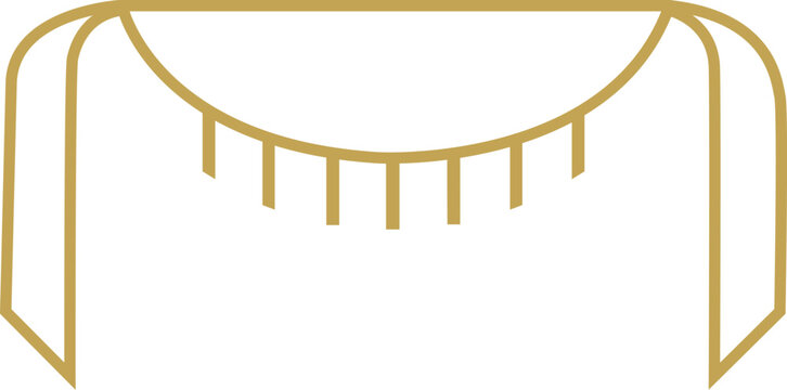 Nebu Ancient Gold Symbol Hieroglyph Illustration