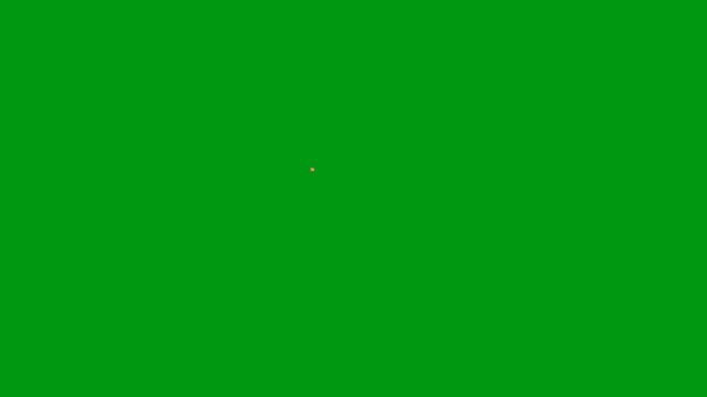 Splattered irregular decay edge paper tear hole asset design over a green screen chroma key background placeholder. design asset effect effect motion media