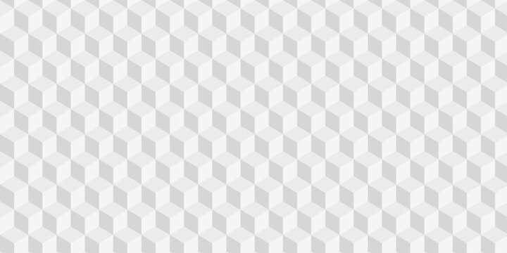 Cubic wall texture pattern. seamless cube grid hexagon technology background. Geometric pattern illustration mosaic, square and triangle wallpaper.