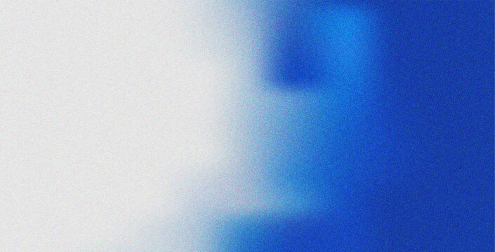 Clean and refreshing gradient blending pure white into a vibrant blue with a soft textured aesthetic