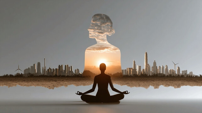 Sensory wellbeing perception health concept illustrating preventive guidance integrative wellness strategies functional sensory balance practices lifestyle awareness campaigns sustainable human 
