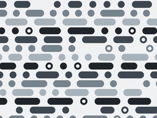 Abstract Dash Line Pattern Clean Graphic Design © iushakovsky