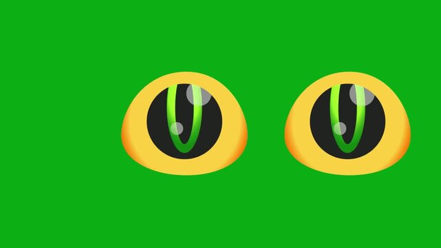 eyes reptile green slit yellow snake alien premium stock asset element for professional video creators. this specialized graphic layer is optimized perfectly for overlay design