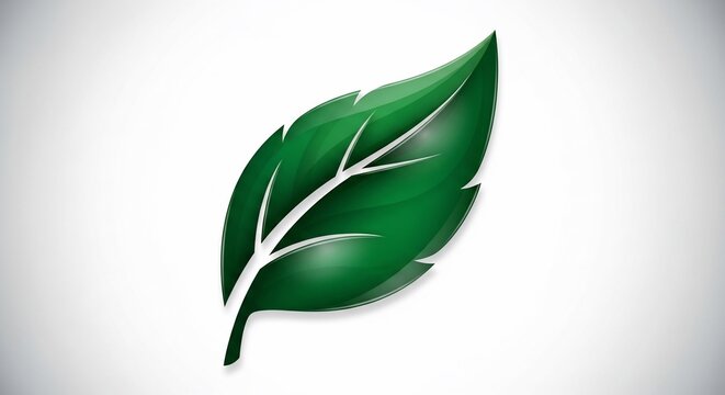 Verdant Whisper, a digital creation breathing life into a single leaf. Subtle gradients and soft, ethereal light evoke a sense of quiet genesis and the gentle hum of nature's enduring pulse.