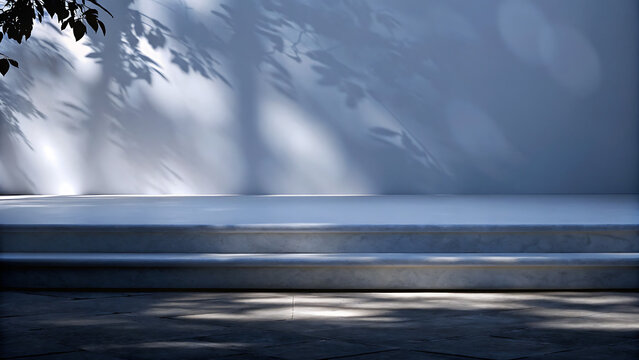 Minimalist Abstract Background with Soft Light and Shadow Patterns