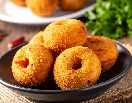 Brazilian street food Acaraj&eacute;