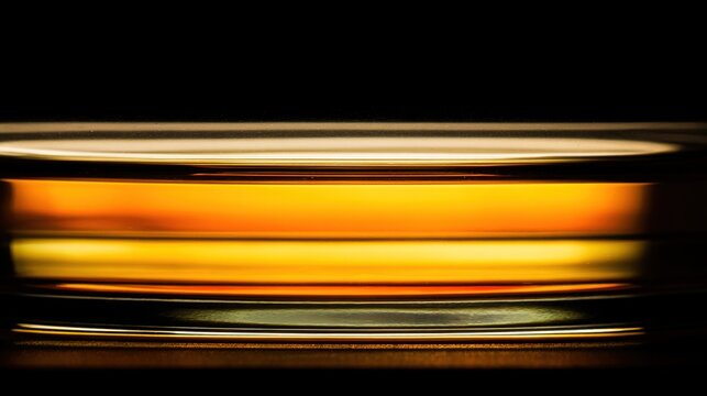 density. Layers of amber liquid in a glass with subtle color gradations. bar promotions, beverage menus, designed for food & beverage menus and cafe branding, inspires menu design.