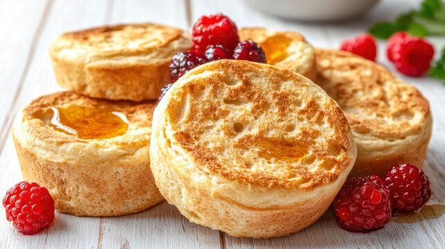 Gigapixel 6x Zoom English Muffins With Berries V2