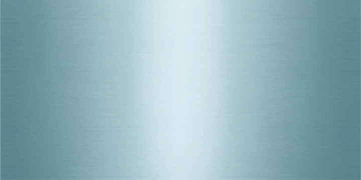 Brushed metal texture with a vertical gradient of cool blue and white light reflections, suggesting a sleek and modern surface.