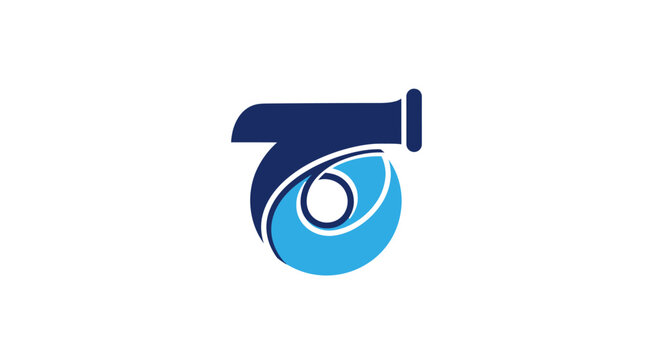 Security camera logo graphic design.