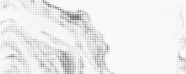 Fototapeta premium Wave halftone pattern. Halftone dots background. Vector eps 10