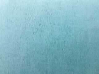 Naklejka premium Light blue painted wood texture with vertical grain and distressed finish