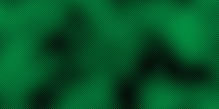 Interlocking black and bright green diagonal lines creating a subtle moire effect in a creative vector eps10