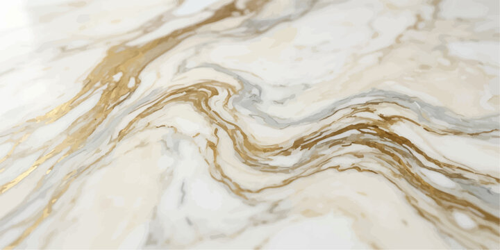 Flowing gold pattern on white marble stone slab with high end background polished interior material abstract backdrop architectural structure precious sophisticated minimalist renovation