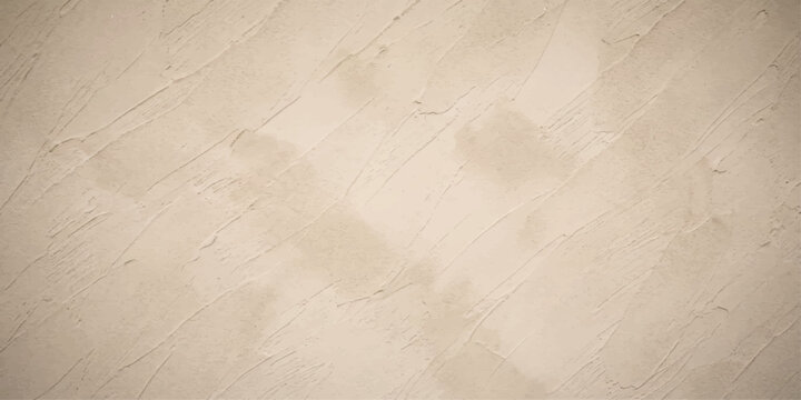 A textured beige plaster wall, showcasing subtle variations in tone and a smooth, matte finish, offers a minimalist backdrop for design.