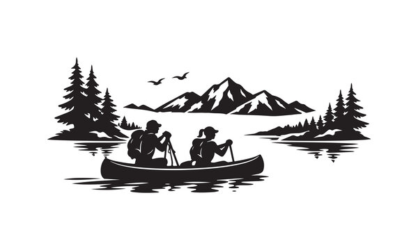 boat on the river