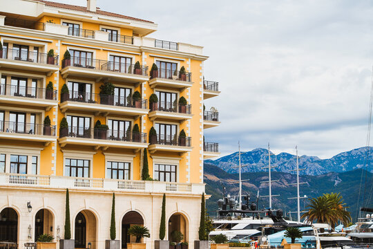 Bright modern apartments with balconies near Adriatic coast