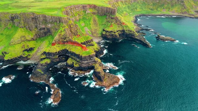 Causeway Coast Northern Ireland, Aerial