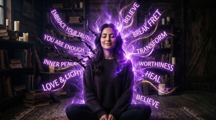 Fototapeta premium positive meditation