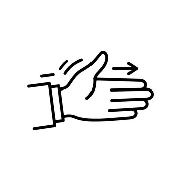 Hand giving a thumbs up gesture.