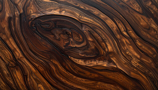Dark Natural Wood Grain Pattern