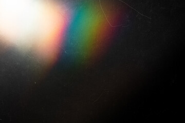 retro film overlay effect with scratch dust and light leaks,retro grain noisy film distressed texture light leak flare on black background,grunge background with blur colorful light © Cool-Hunter