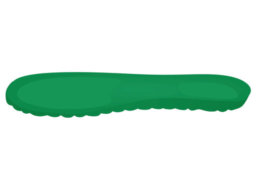 Foot sport insole. vector illustration