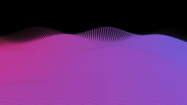 Splendid and beautiful 1080p hi-tech nodes and laser lines soft hills loop. Designed specifically for tech startup presenters to serve as a gorgeous, high-contrast slide background for PowerPoint
