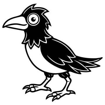 vector illustration of a bird