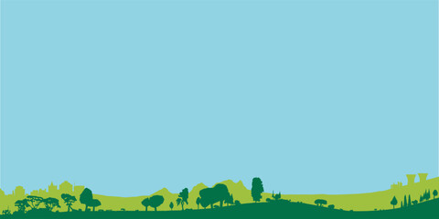 Obraz premium British Landscape Background
