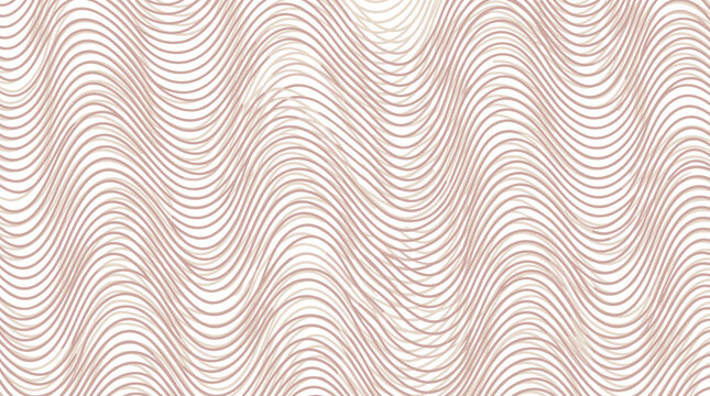 vector single wavy moire grid pattern with dark tones and hypnotic geometric abstract design