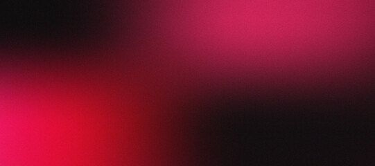 Fototapeta premium Dark red crimson abstract gradient background with black shadow and grainy texture