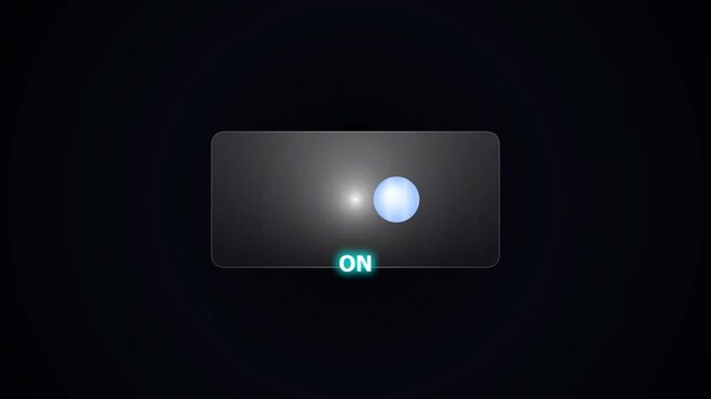 toggle switch turning on