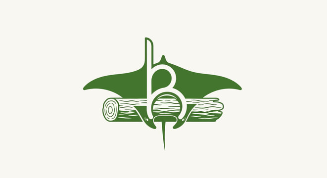 Green logo with stylized letter B and leaf elements.