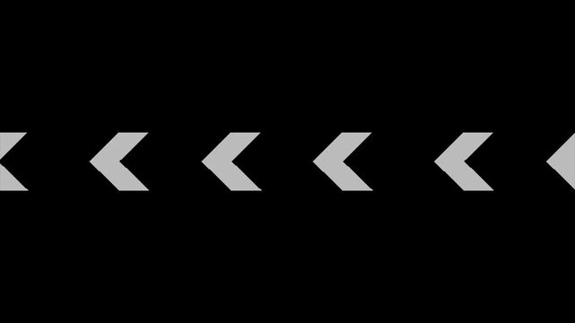 Arrow icon concept animation, arrows sign right to left animation concept, arrow loop animation left direction concept, arrow loading icon 4K video  animation.