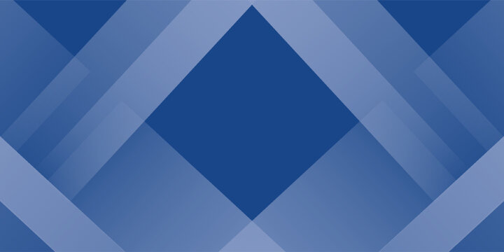 Abstract bacgkround blue and white gradient. Modern blue abstract rectangle box lines background for presentation design, banner, brocure, and business card
