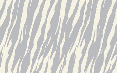 Abstract zebra print vector pattern, stylish animal skin texture, modern safari wildlife background, seamless wild animal design for fashion, textiles, and decor © Designer Raian
