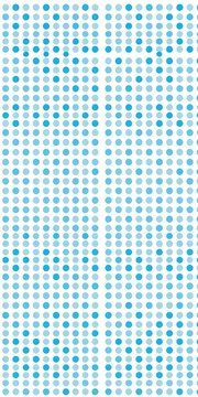 Dot seamless geometric pattern with tiny blue dots on white background, background, fresh
