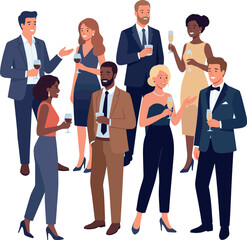 Fototapeta premium group of business people