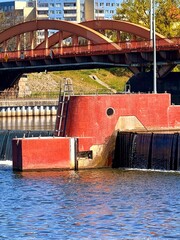 bridge over the river
