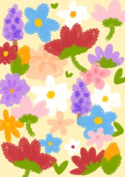 Flower background wallpaper