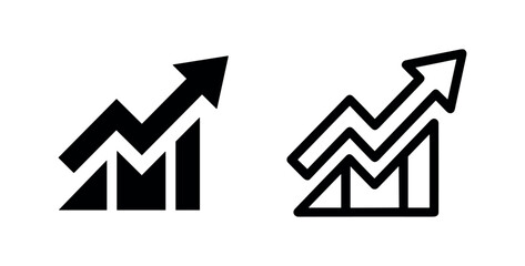 Financial Growth Chart and Graph Icon © liubomir118809