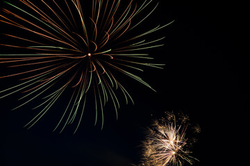 Fototapeta premium Feux d'artifices