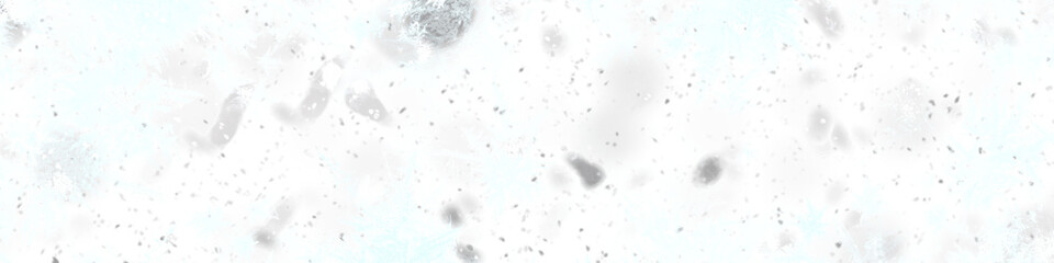 Frosty window frame texture with realistic ice crystals and snowflakes for winter seasonal holiday decorations. © MatStudio