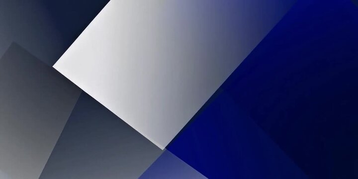 Dark blue gradient lines abstract background Geometric lines Modern graphic design