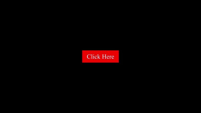 Click Here button icons animation video on black background. Animation of 'CLICK HERE' button video.. 4K videos,..!!
