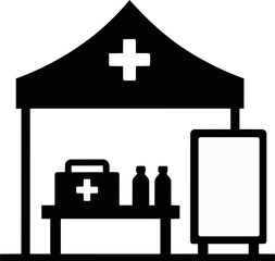 Medical Tent Icon © Axelart Studio